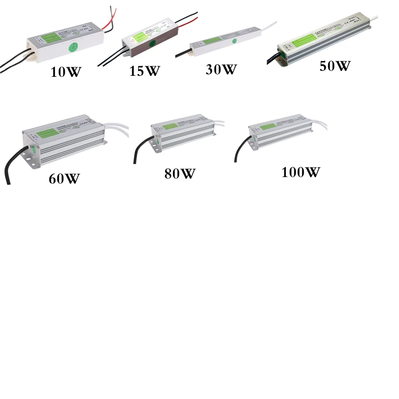 DC12V 10 W 15 20 30 40 50 60 80 100 120 150 200 250 300 WSwitching Питание трансформатора источника