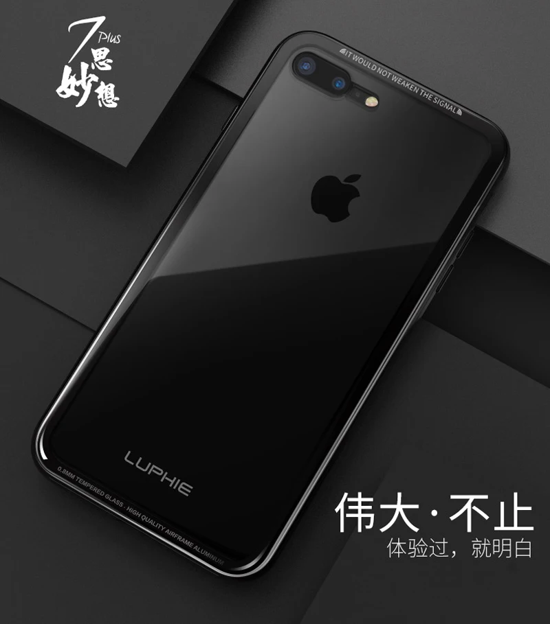 Роскошный чехол для Apple iPhone 7 8 Plus X 10 XS Max XR прозрачный чехол стеклянная задняя крышка телефона для etui iPhone 7 8 Plus чехол