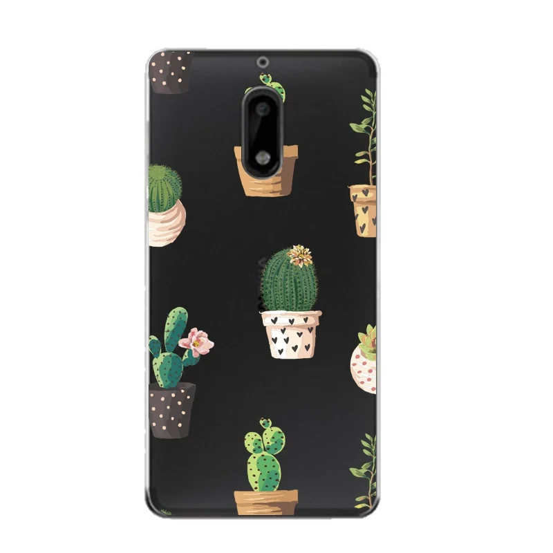Мягкий прозрачный чехол из ТПУ для Nokia3 5 6 8 N540 N640 N535 N830 Fundas с лимонным принтом