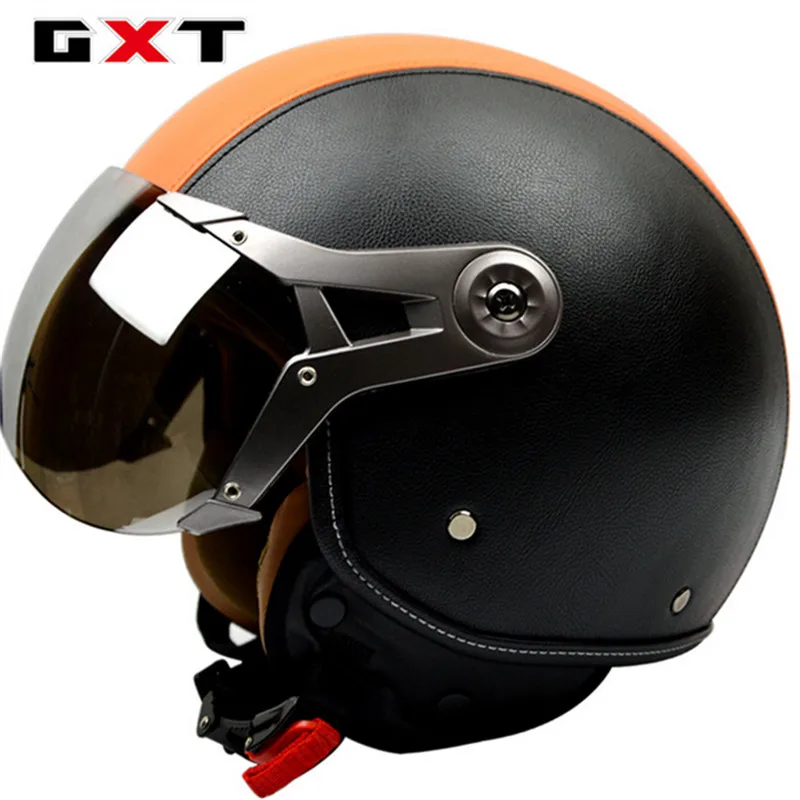 Новинка классический винтажный стиль 3/4 мотоциклетный шлем высококачественный