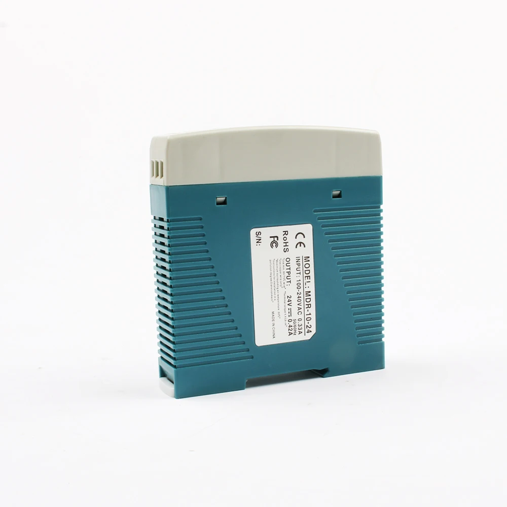 Импульсный источник питания MDR 10 0.4A 24V 10W din рейка ac dc Драйвер AC/DC широкий