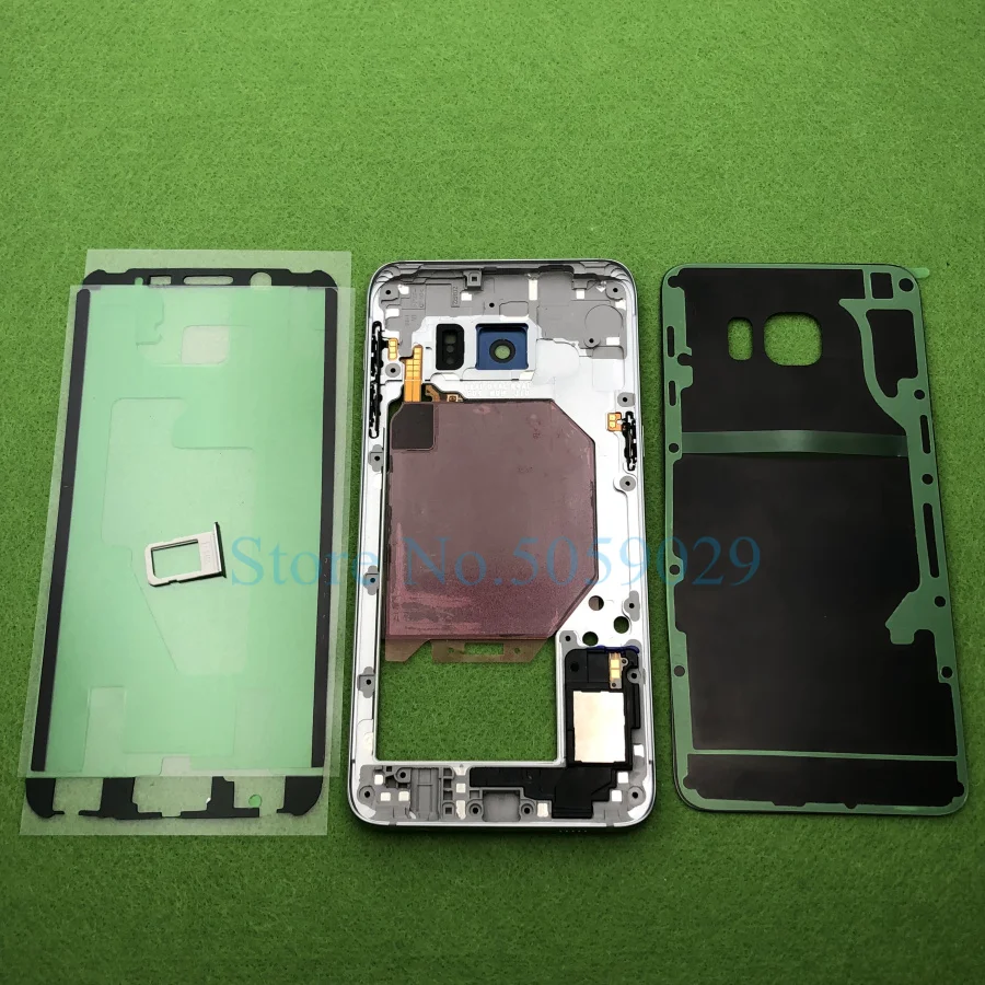 Для Samsung Galaxy S6 Edge Plus G928 G928F средняя передняя рамка полный корпус задняя панель