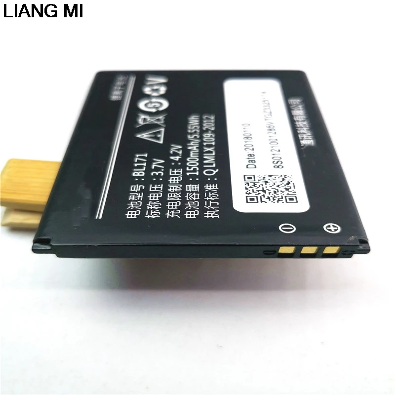 Высокая емкость для Lenovo A500 A390 A376 BL 171 BL171 TA356 A368 A370e A60 A65 аккумулятор телефона с