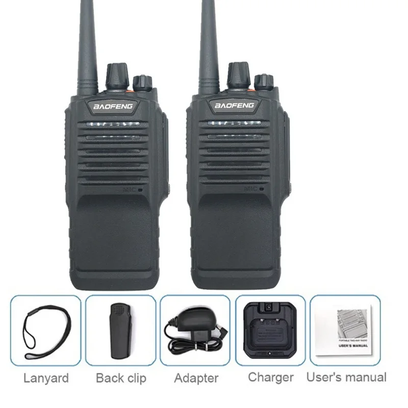 2PCS 9700 2 шт. BAOFENG BF-9700 8 Вт длинная Водонепроницаемая рация UHF Ручной CB любительский радиоприемник FM HF трансивер BF 9700 Woki Toki UV-9R - Цвет: 2PCS 9700