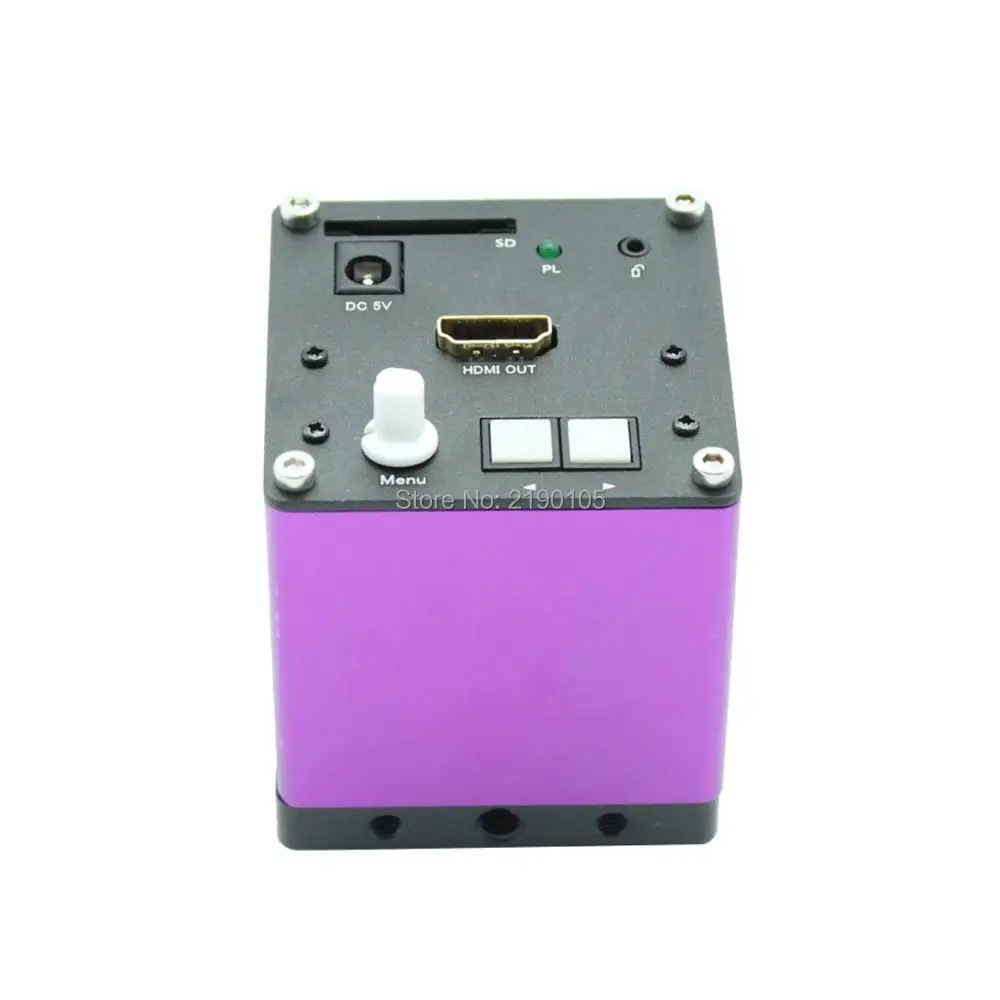 

1080P hd output HDMI Digital Industry Video Microscope Camera TF card 60fps camera Industry PCB Lab Microscope using