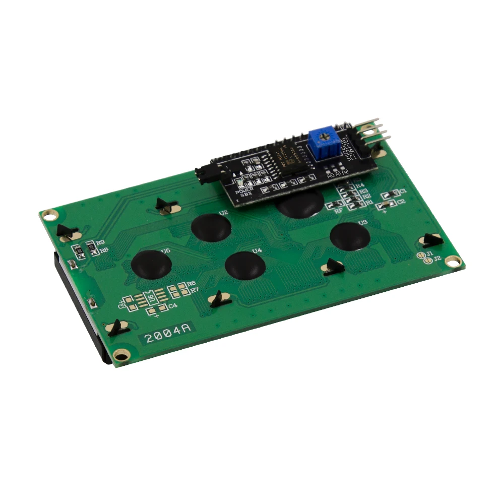 Серийный ЖК-модуль IIC/I2C/TWI 2004 с синей подсветкой для Arduino UNO R3 MEGA2560 20X4 | Электронные