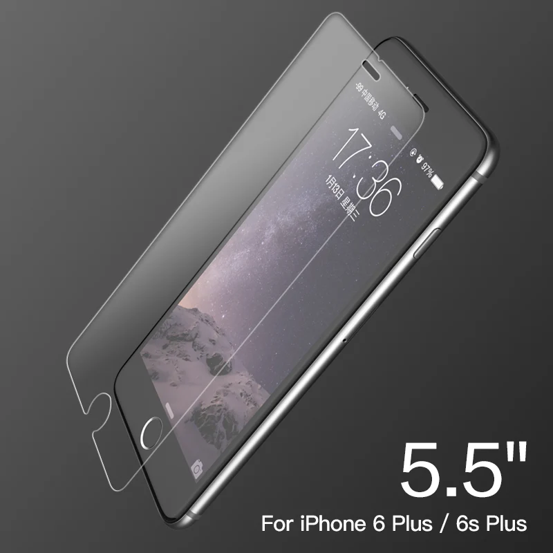 For iphone 6-6s Plus PZOZ закаленное стекло для iphone X XS Max XR 8 7 6 6s Plus полное покрытие Защитная пленка для экрана телефона изогнутое стекло 9H 5D - Цвет: For iphone 6-6s Plus