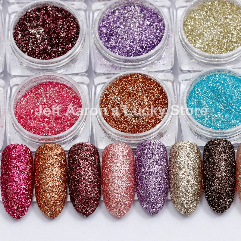 Голографическая пудра для ногтей дизайна голографический акриловый блеск