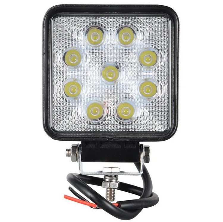 

27W 12V 24V LED Work Light Spot Round LED Offroad Light Lamp 2Pcs 4 Inch Worklight for Off road ATV Motorcycle Car Truck