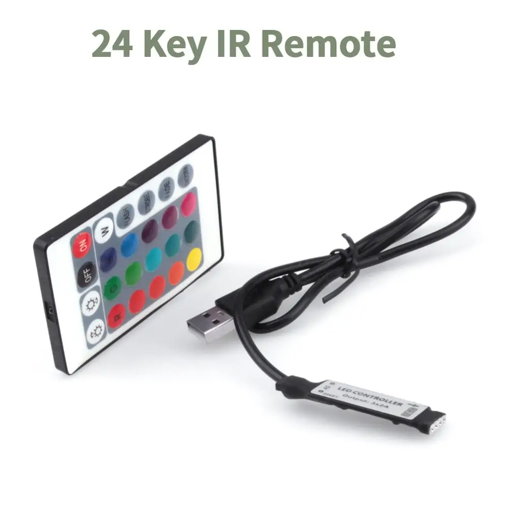 Контроллер светодиодной ленты 5 в постоянного тока USB RGB RF | Лампы и освещение