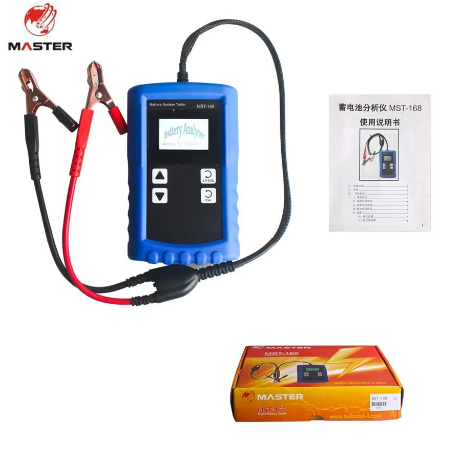 Diagauto Автомобильные инструменты Высокоточный цифровой анализатор клеток MST-168 для