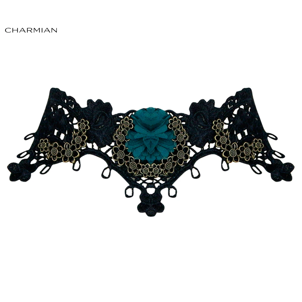 

Charmian Handmade Royal Court Vampire Choker Gothic Necklace Accessories