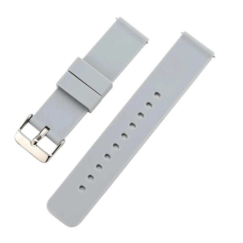 Gray Универсальный браслет для Garmin Vivoactive 3/Vivoactive 3 Music/Approach S40/Forerunner/Vivomove Smart ремешок для часов регулируемые ремешки - Цвет ремешка: Gray