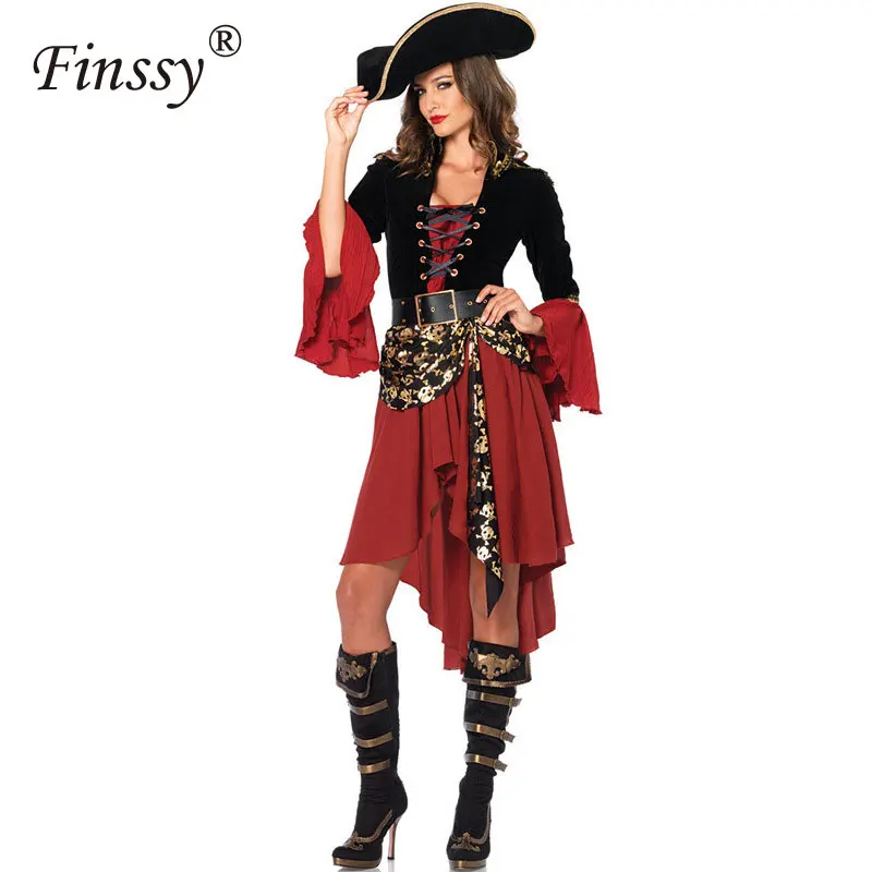 Пиратские костюмы Необычные карнавальные для представлений сексуальный костюм