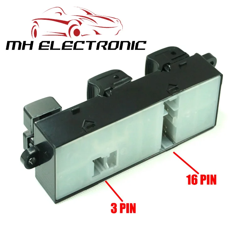 Переключатель управления главным стеклоподъемником MH Electronic для Nissan TIIDA 25401 1JY0A