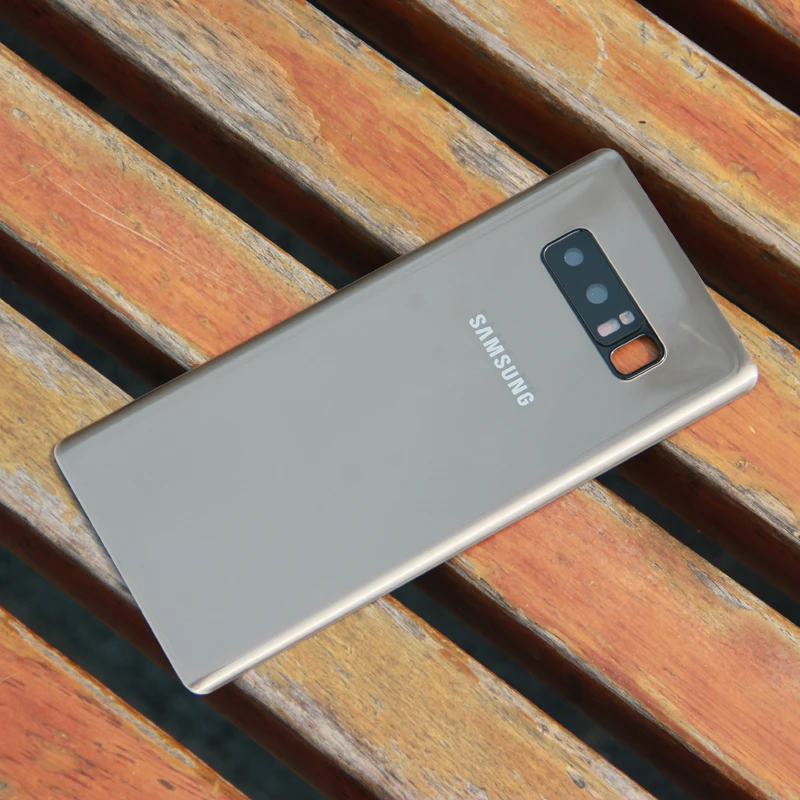Оригинальная задняя крышка батарейного отсека SAMSUNG GALAXY Note8 SM-N950F N9500 N9508 чехлы для
