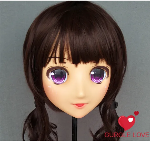 MASK6 NEW-27) реалистичные вечерние куклы для Хэллоуина BJD маска-Аниме Косплей киг аниме силиконовые маски косплей Кигуруми крест комод - Цвет: MASK6