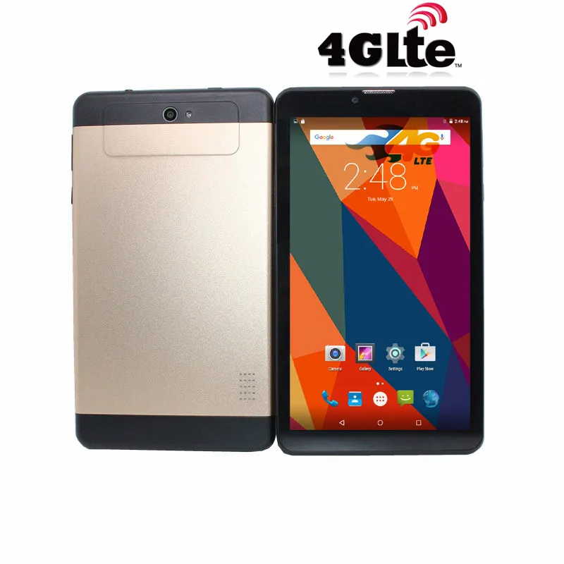 7-дюймовый MTK6735 Android 5 1 Гб + 8 четырехъядерный 1024*600 Две камеры Bluetooth 4G LTE телефонный