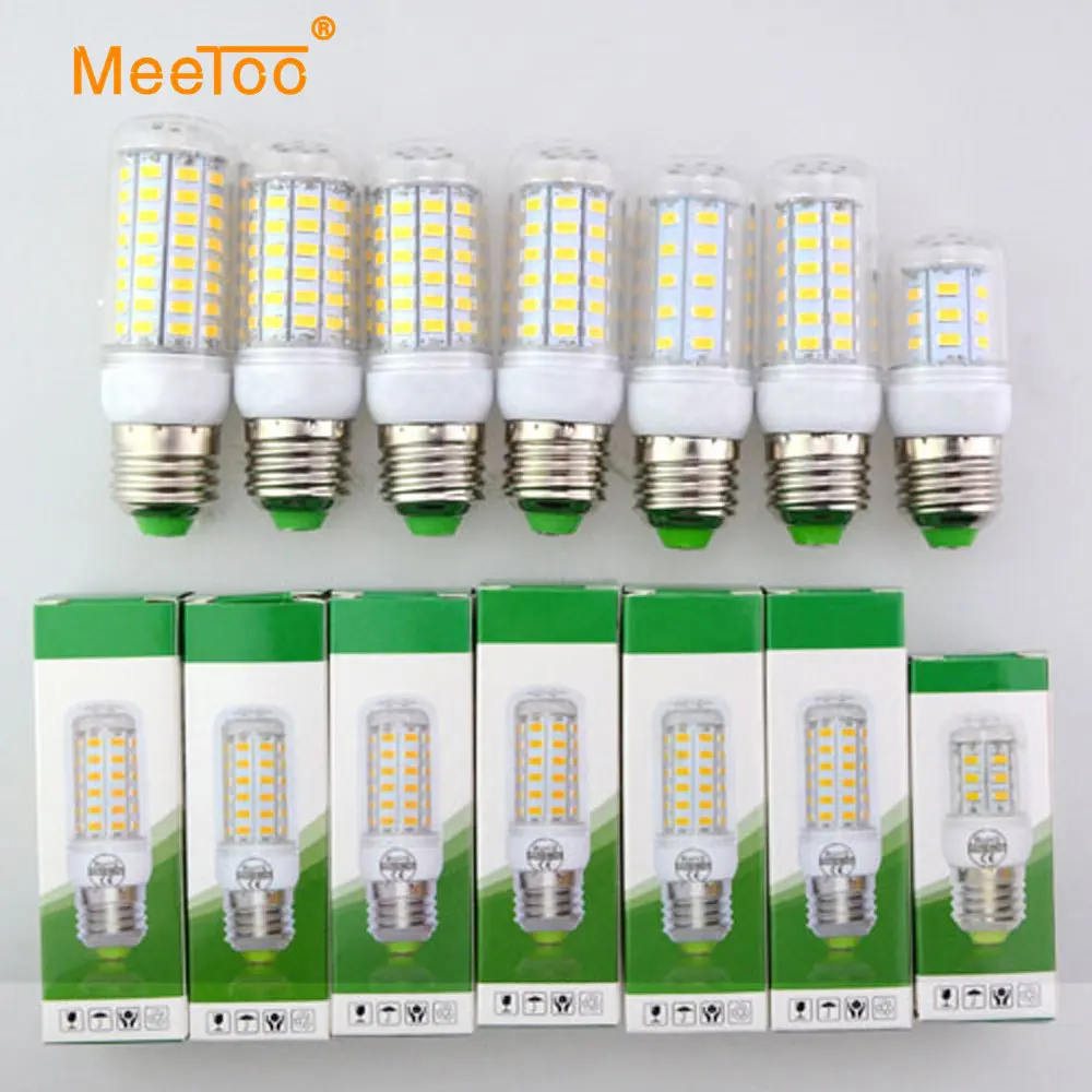 Новинка E27 E14 В22 G9 светодиодные лампы AC220В 230В лампа кукуруза CFL 7 Вт 35 Bombillas Led свечи из светодиодов прожектор
