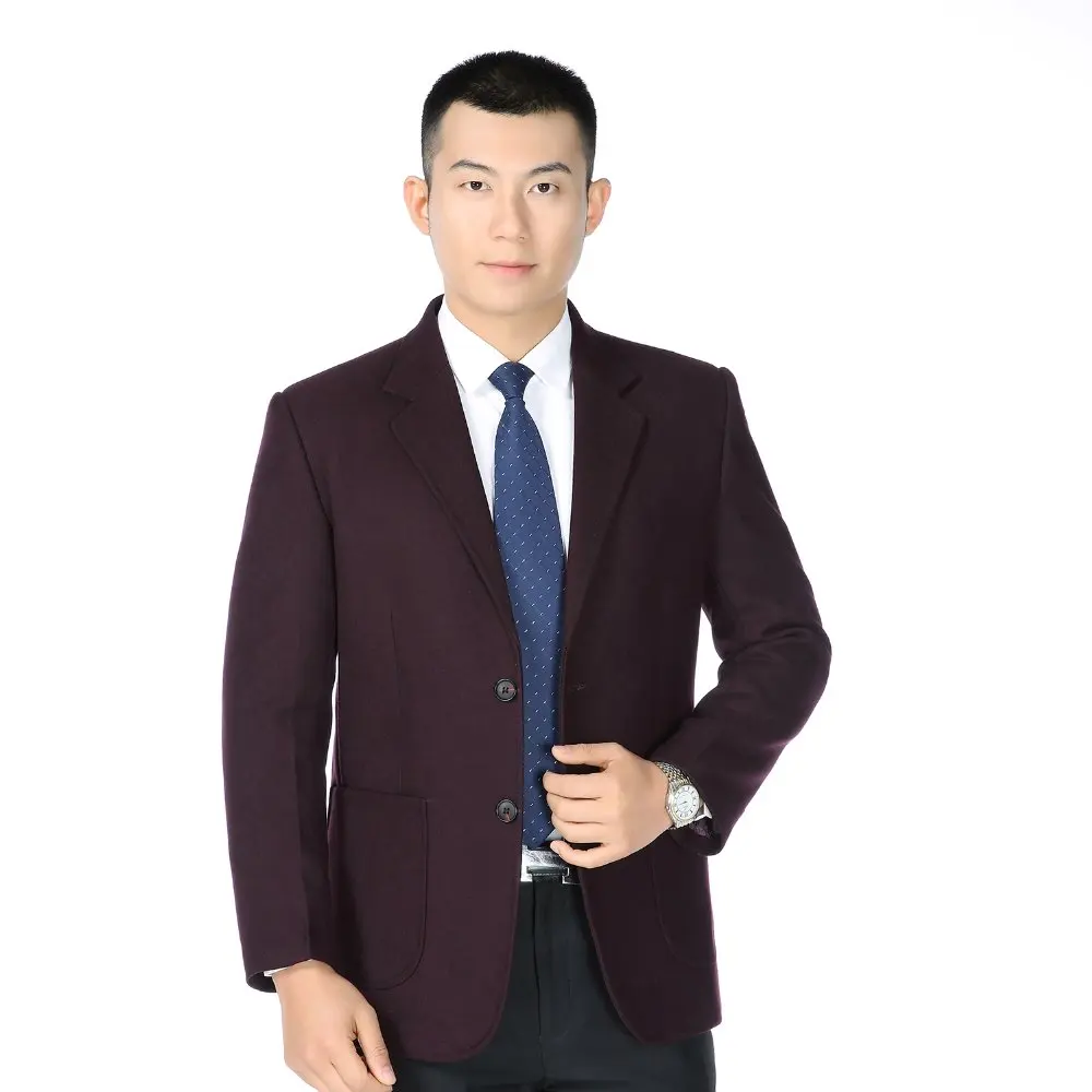 Человек Повседневное Блейзер Для мужчин S пиджак Темно-синие красный Пиджаки для
