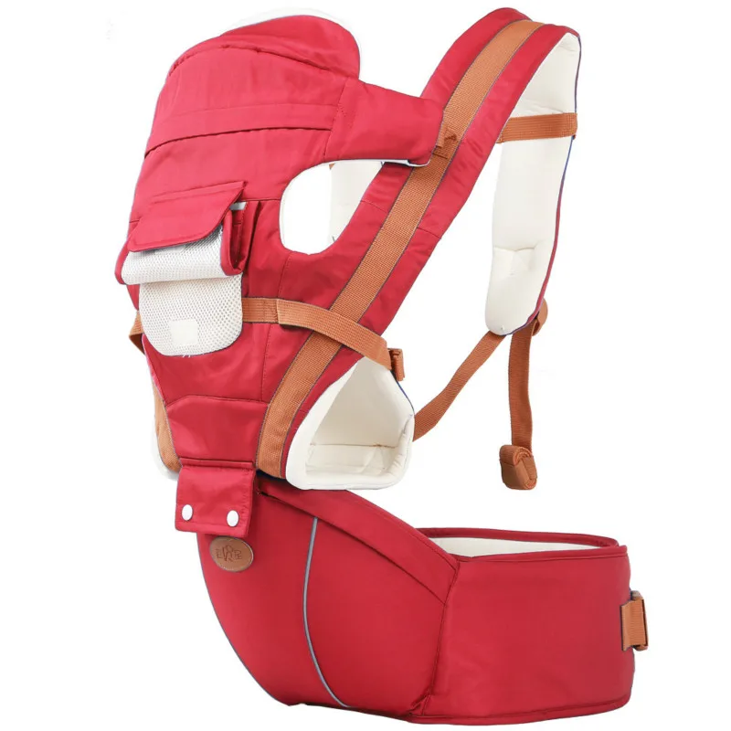 

High Quality Multifunction Baby Carrier Backpack Breathable Cotton Sling for Baby Wrap Rider Canvas Front Backpack