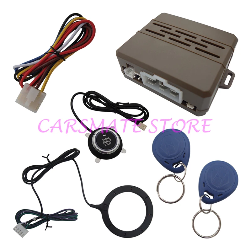 Универсальный RFID автомобильный двигатель кнопочный модуль мини-блок с кнопочным