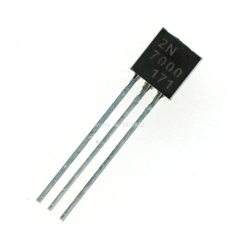 20 шт./лот 2N7000 TO92 небольшой сигнал MOSFET 200 mAmps, 60 вольт n-канал TO-92