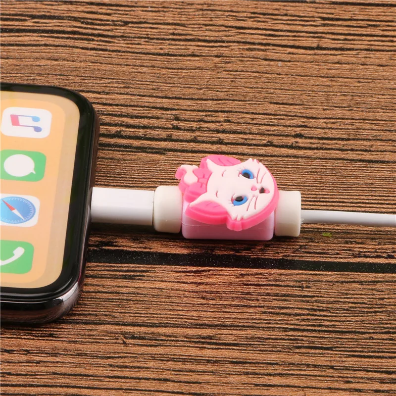 Usb кабель для зарядки чехол IPhone 9 6s 7 8 plus защита кабеля милый подарок|Органайзеры