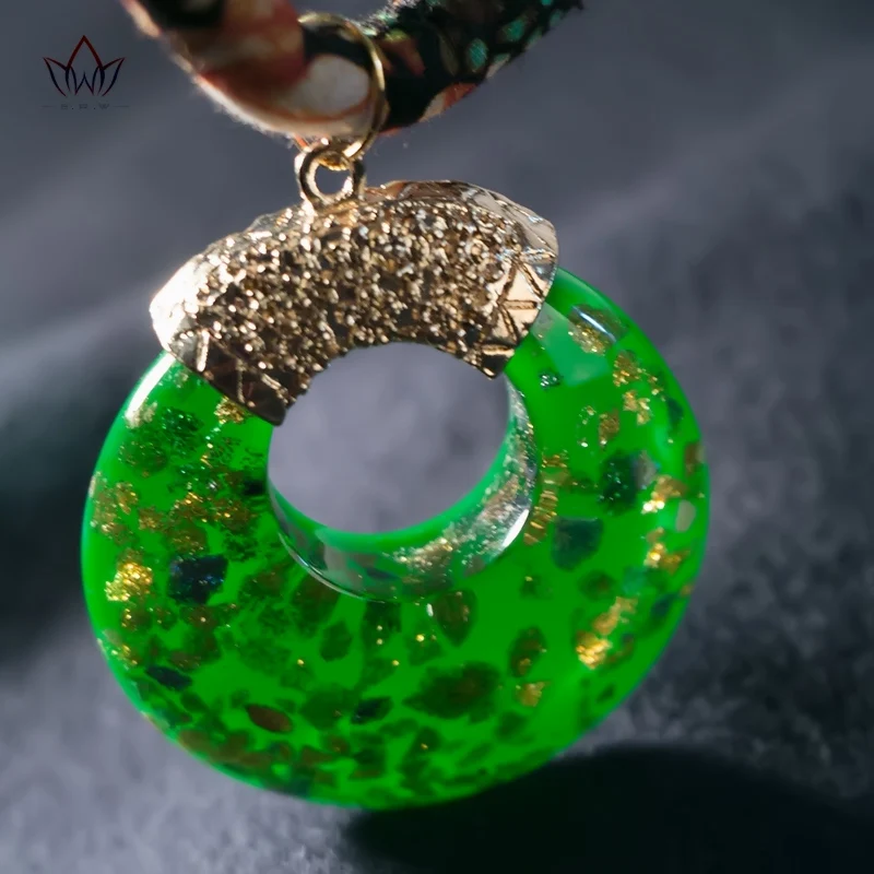 Африканская веревка подвеска колье ручной работы ожерелье ткань Анкара Кенте