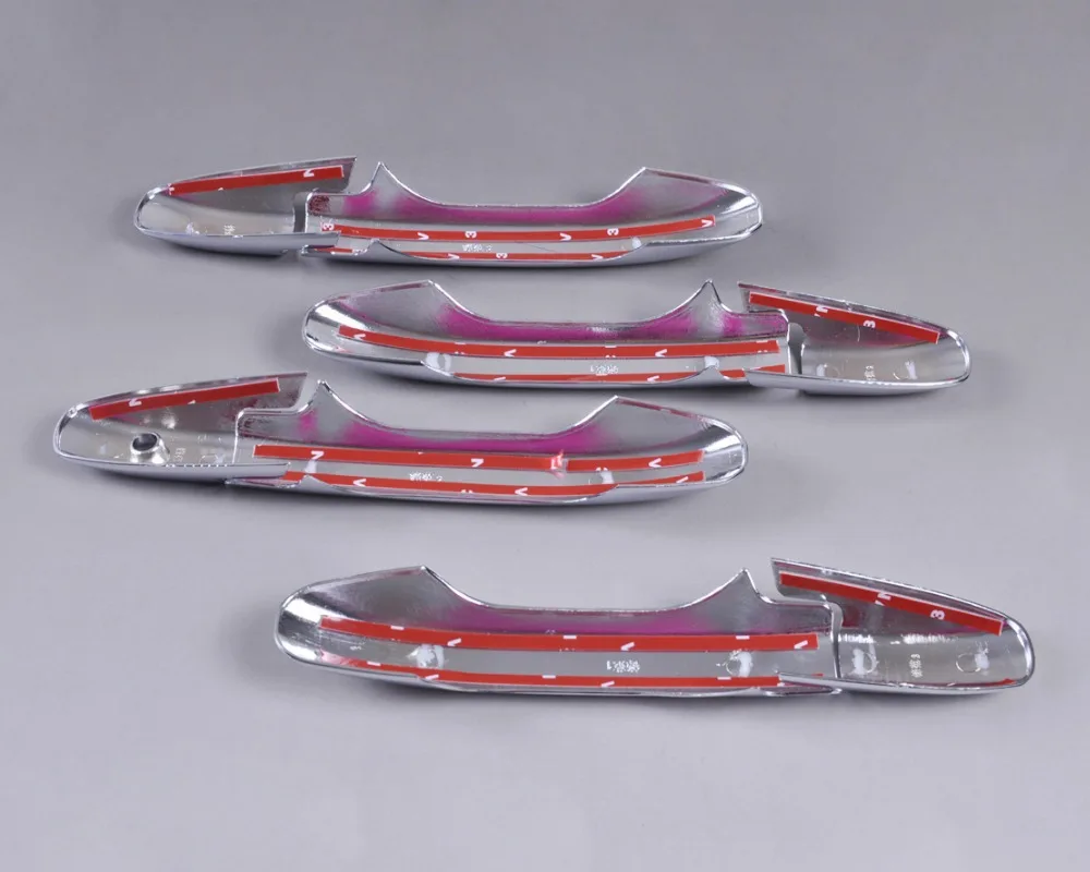 Новинка хромированная Автомобильная дверная ручка Чаша Крышка Накладка для Honda