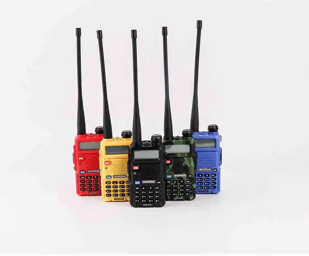 Горячая 2 шт ptt UV-5R baofeng гарнитура HT radio hf vhf морской cb радио Мобильный портативный двухсторонний цифровой 1 пара рация uv 5r