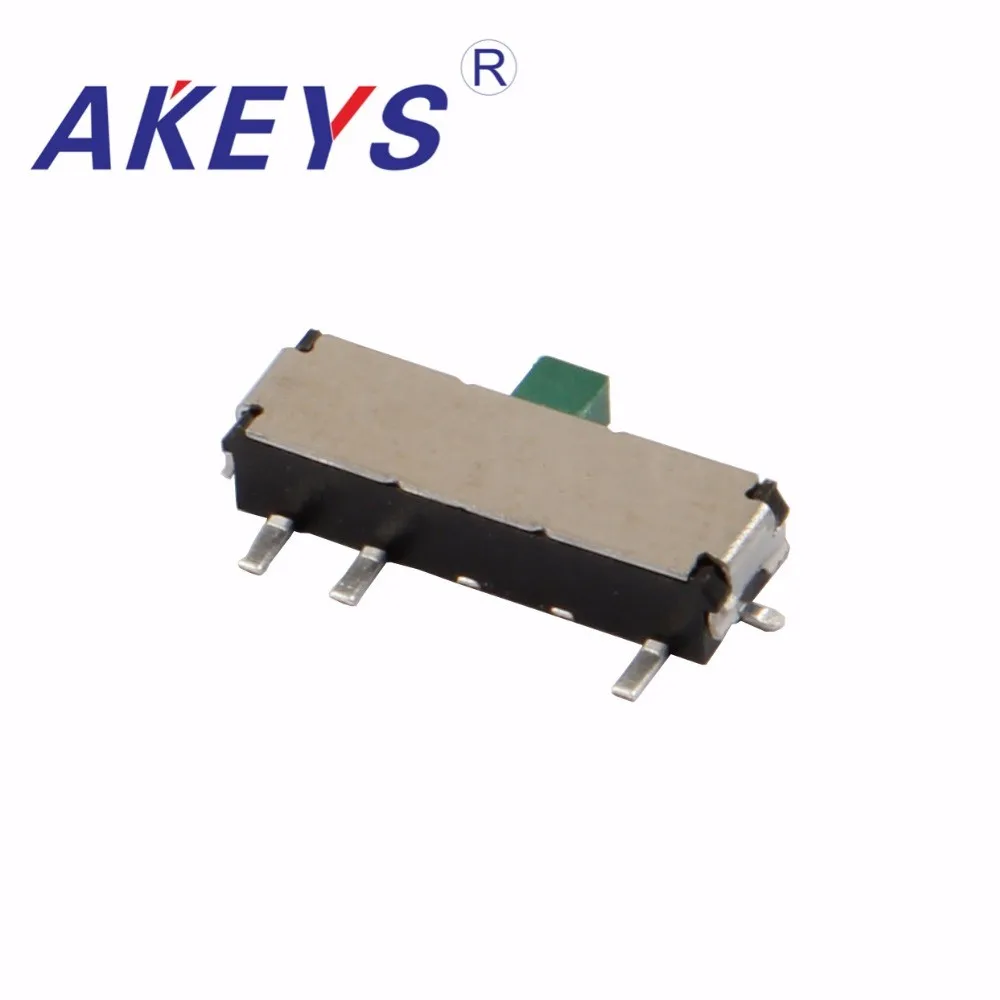 20 шт. MSK 23A мини скользящий переключатель 2P3T SMD SMT 3 контактный боковой Мини