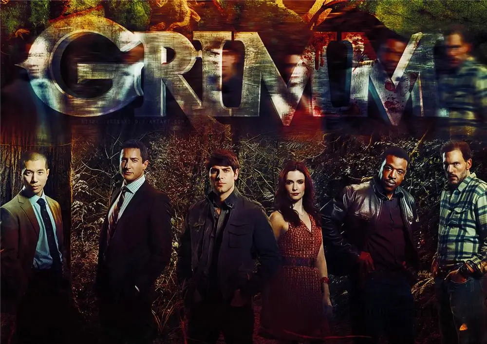 Плакат GRIMM с прозрачным изображением настенные наклейки украшение для дома