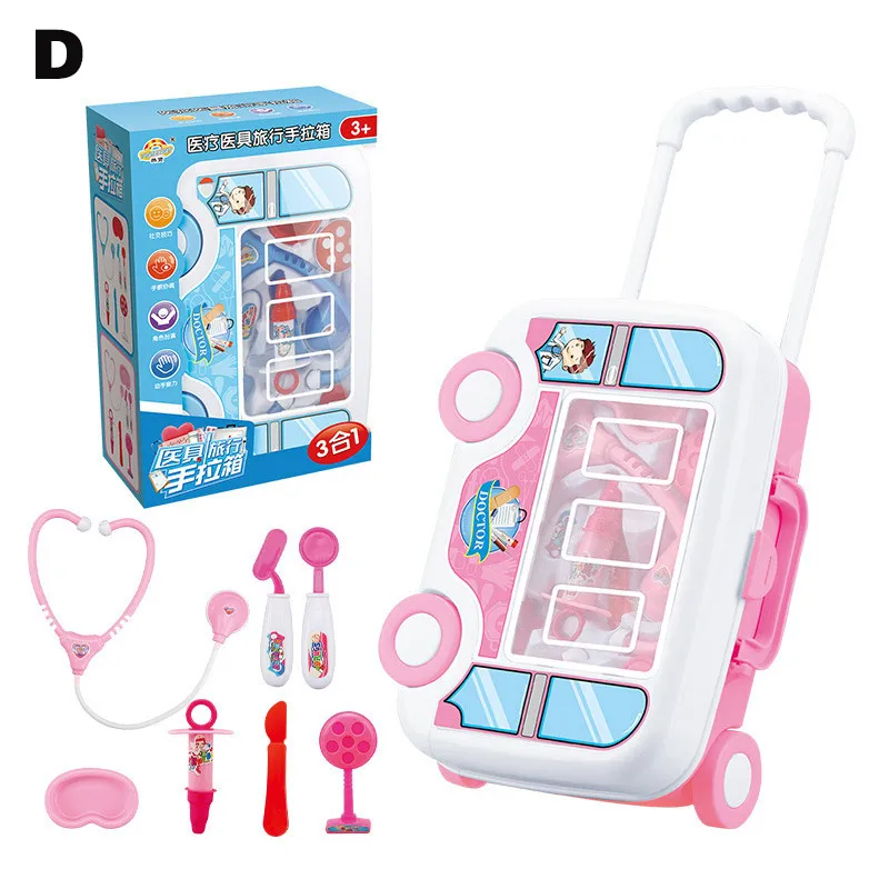 Лидер продаж Детские ролевые игры игрушки медицины больницы костюм Чехол для