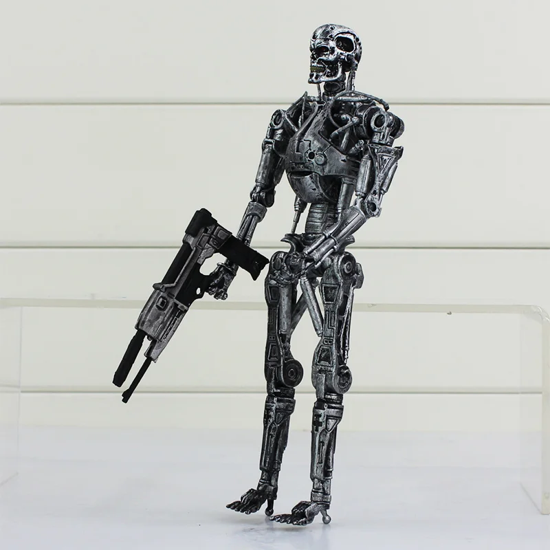 2 Styles The Terminator 18cm ENDOSKELETON Action Figure Robot Toys Collective With Box |