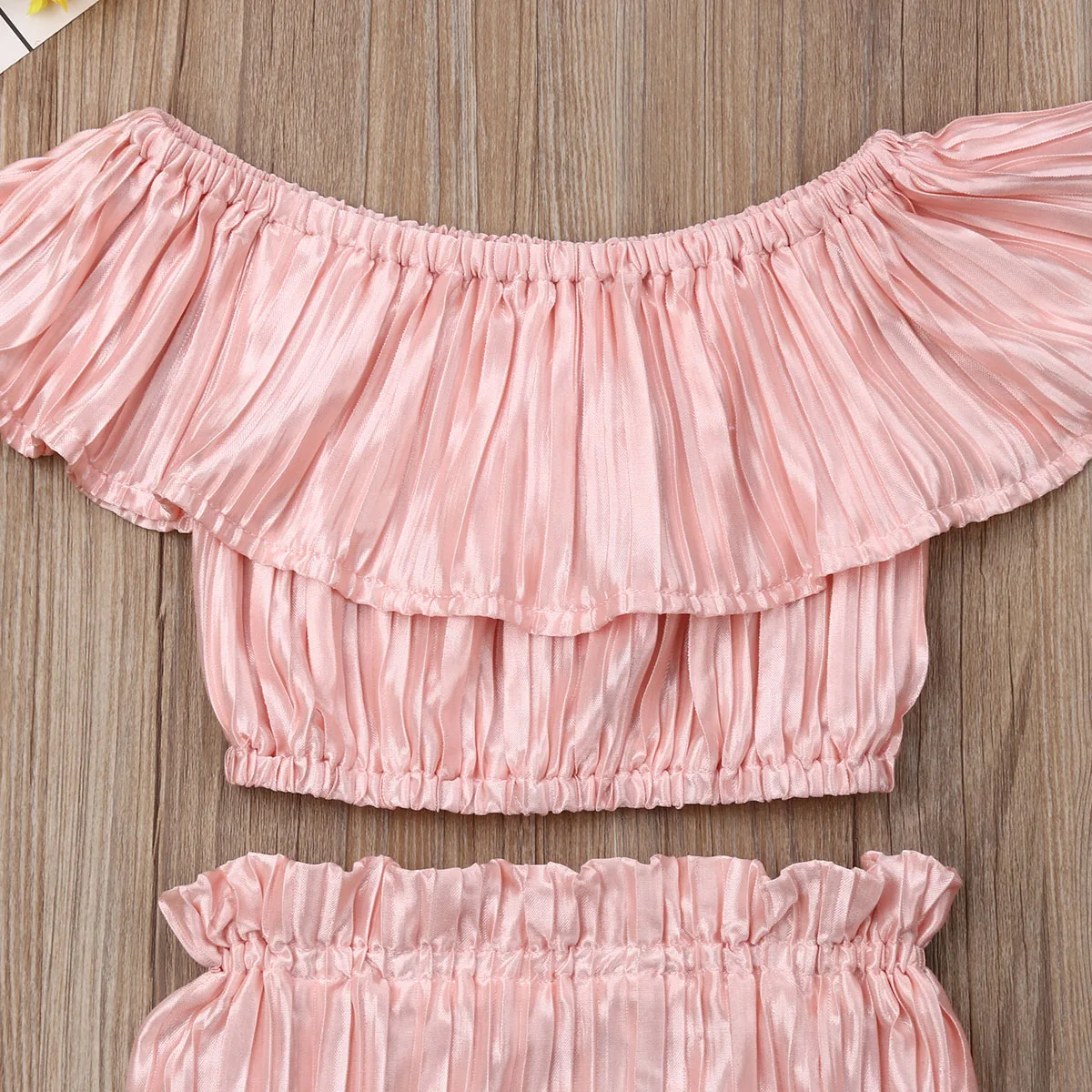 Новинка 2019 топы с рюшами для новорожденных девочек рубашка брюки-пачки шорты