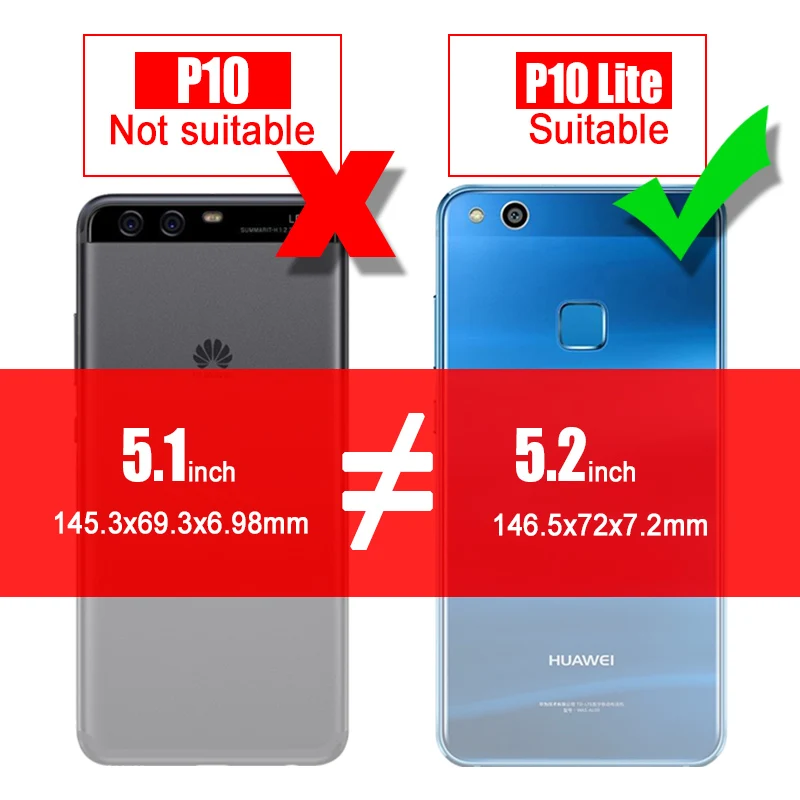 Tomkas Чехлы для huawei P10 Lite случае Filp Кожаный чехол телефона с отделением бумажника