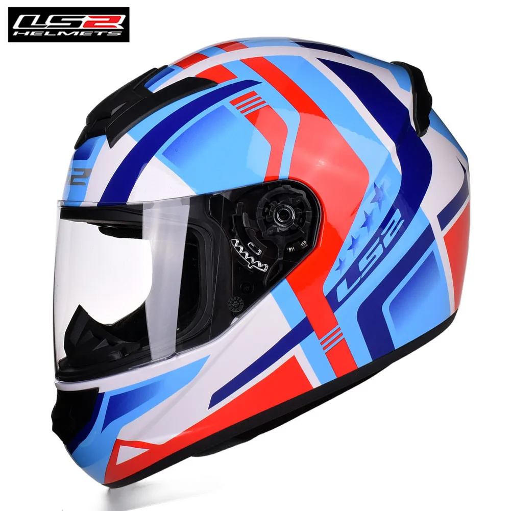 LS2 полный лицо гоночный мотоциклетный шлем Casque Capacete Casco Moto шлемы Kask Caschi для Suzuki
