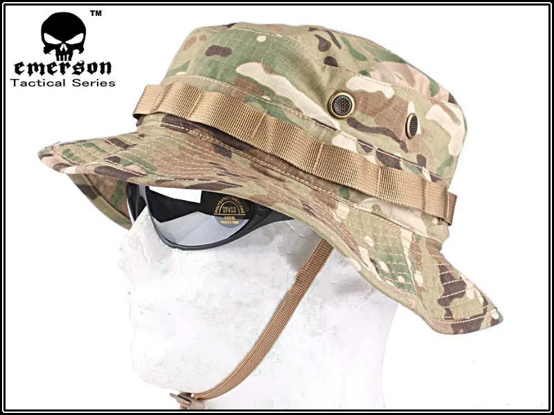 EMERSON Boonie шляпа Военная Тактическая армейская сетчатая камуфляжная для охоты
