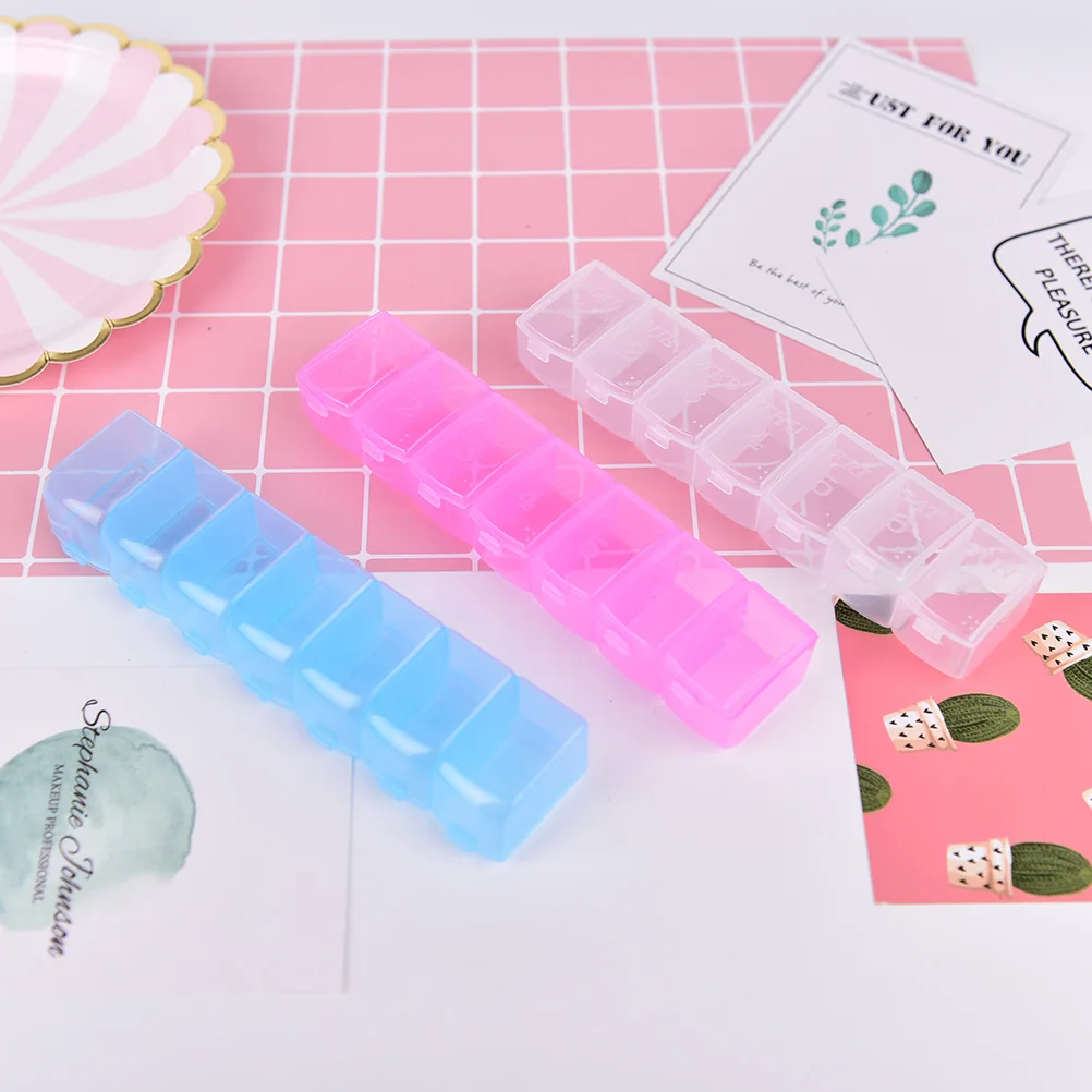 7 дней коробка для таблеток медицинский контейнер светильник лекарств капсулы