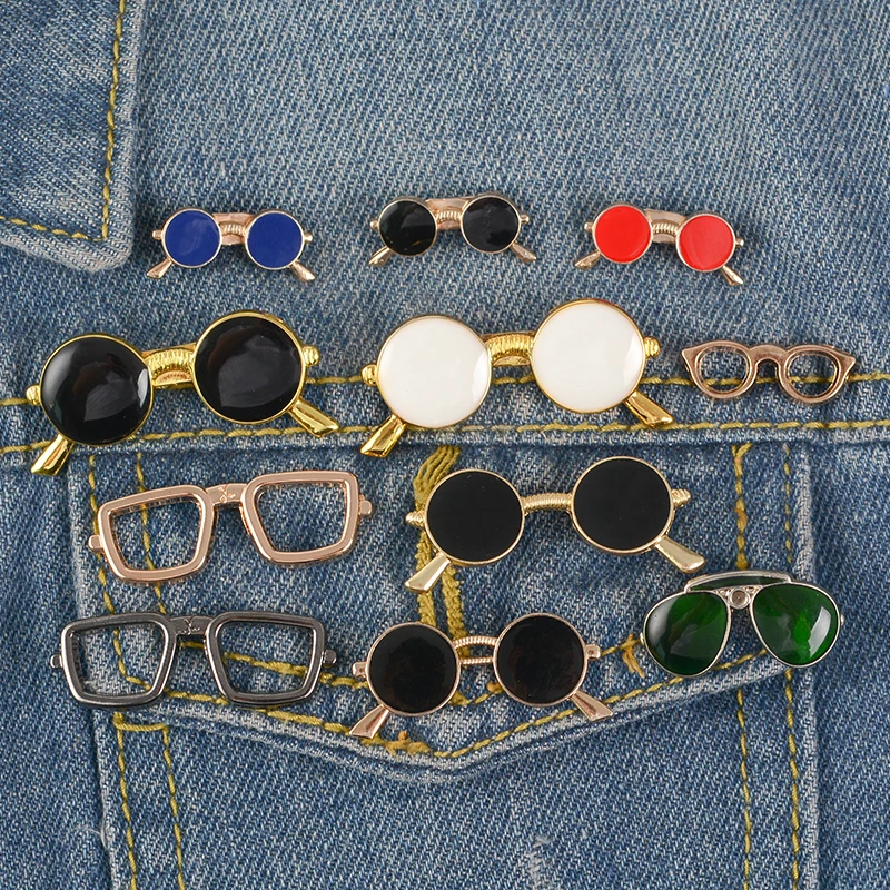 Прикольные очки крутые солнцезащитные значки геометрические квадратные круглые