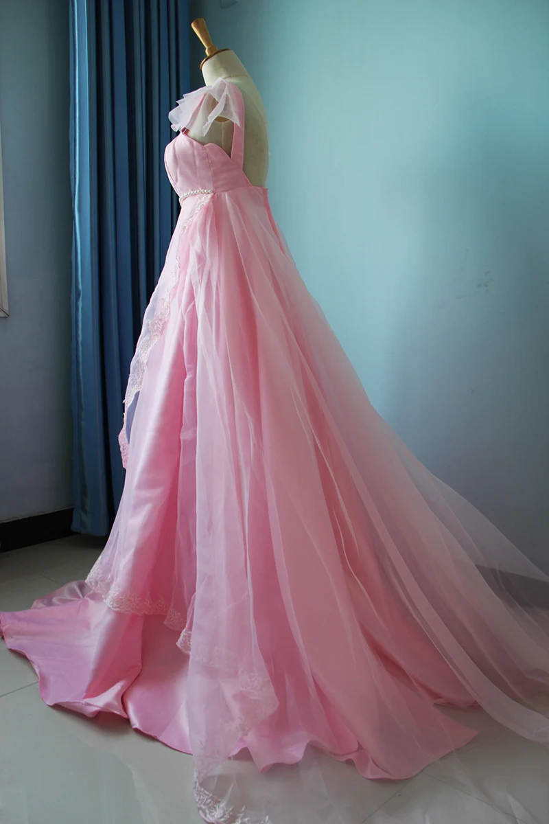 Розовое платье принцессы чибисша Косплей Костюм|cosplay costume|dress cosplayprincess serenity |