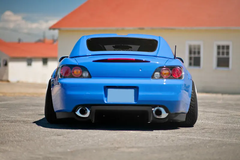 Автомобильные аксессуары для Honda S2000 Js Racing FRP стекловолокно задний под диффузор бампер из стекловолокна разветвитель Нижняя панель Тюнинг Комплект