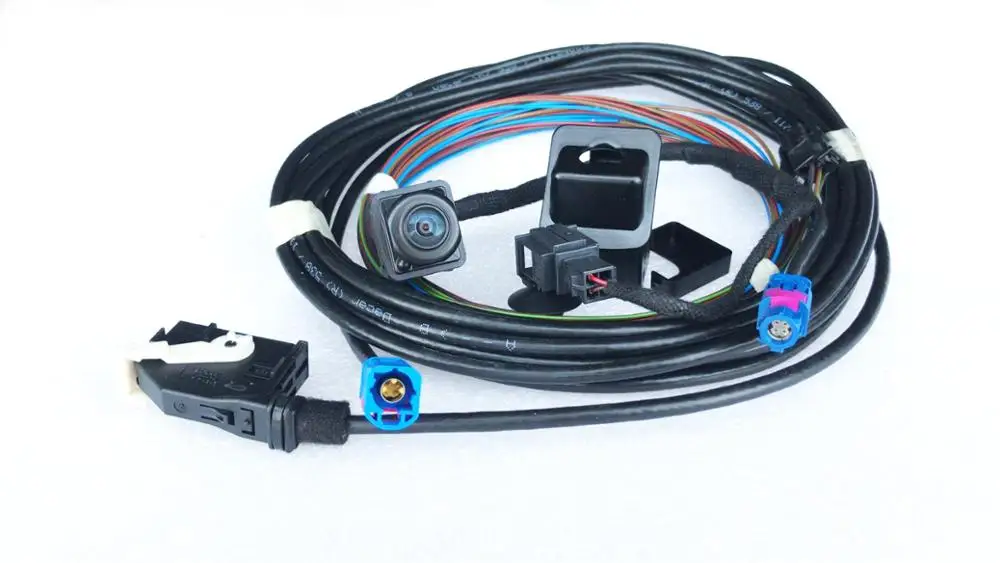 RGB камера заднего вида RVC выход с прямой головкой для VW Scirocco Beetle RCD510 RNS510 RNS315 16D 980 551 |