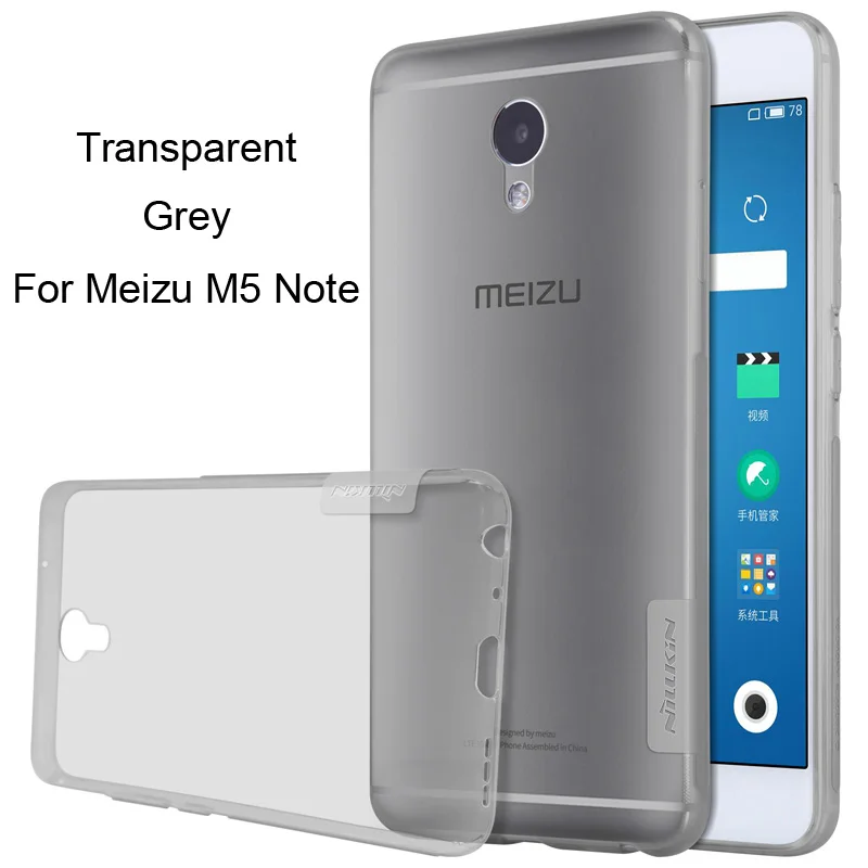 Nillkin Nature прозрачный мягкий ТПУ чехол для Meizu MX6 MX5 Pro 6 M3 M2 M1 M5 Note защитный чехол|case
