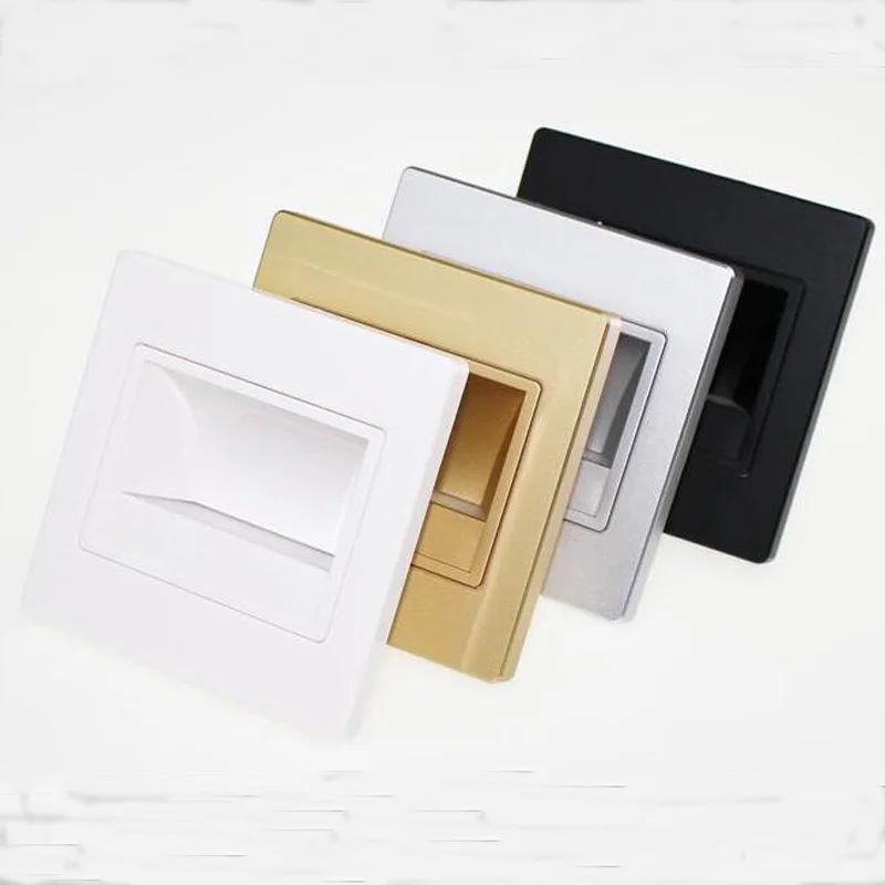 Хит продаж новый светодиодный Угловой настенный светильник 1 5 Вт 85 265 в ножной