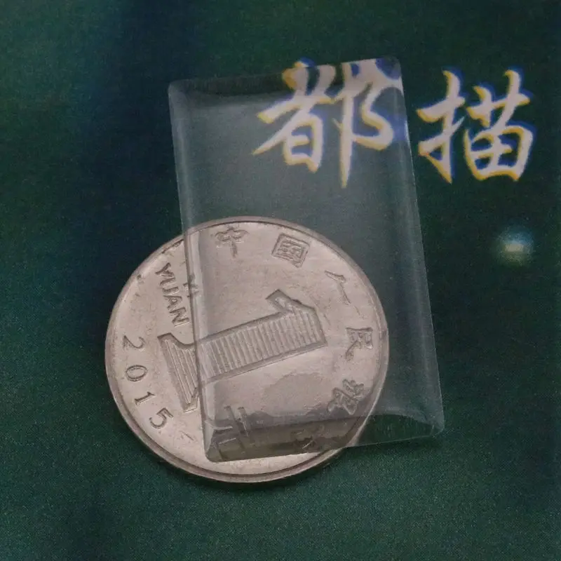 Наклейка прямоугольная прозрачная из эпоксидной смолы 1000 шт. 36 1*21 1 мм толщина 6