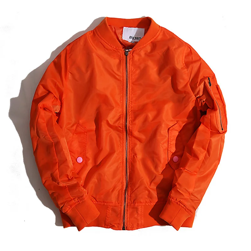 Мужская модная куртка бейсбольная одежда в стиле милитари MA1 анархия ВВС летный