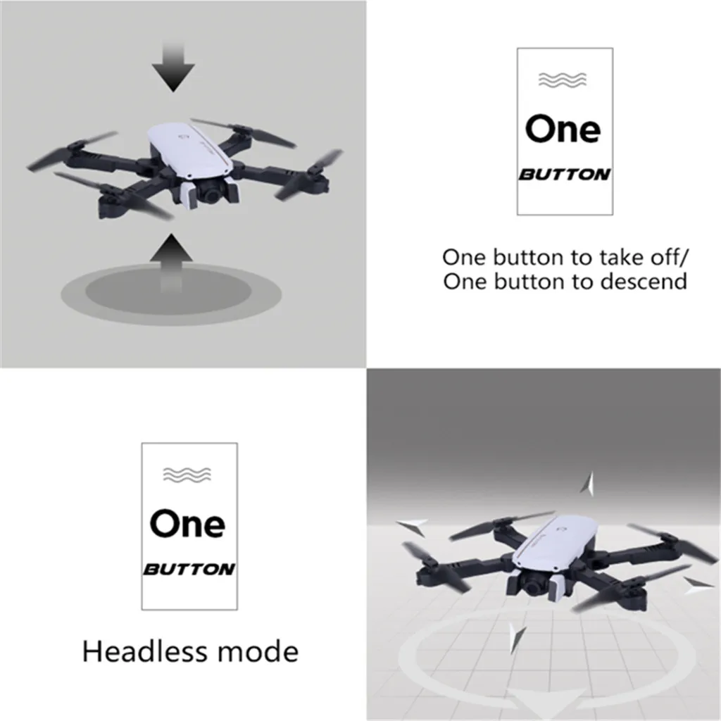 Пульт дистанционного управления летательный аппарат новинка 2019 1808 WIFI FPV 4K
