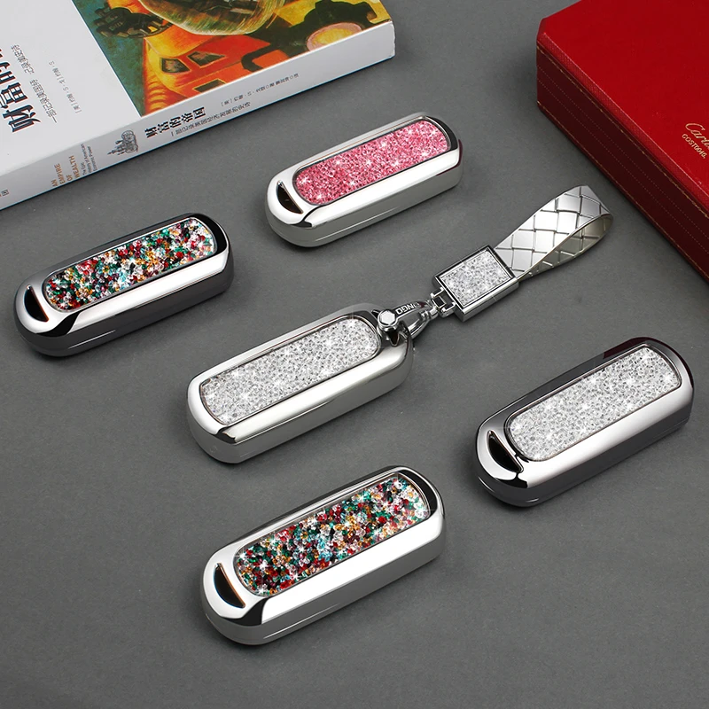 Автомобильный Дистанционный ключ чехол бриллиантовый для Mazda 2 3 5 6 8 Axela Atenza CX CX5 7 9